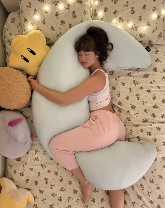 Coussin lune pour un sommeil parfait