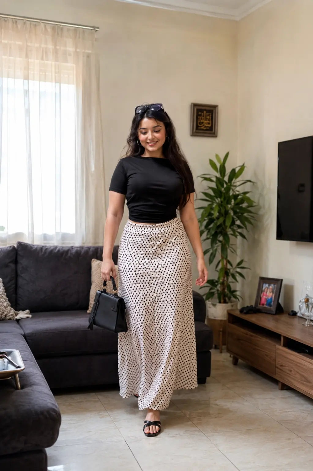 Ensemble Robe & Crop Top