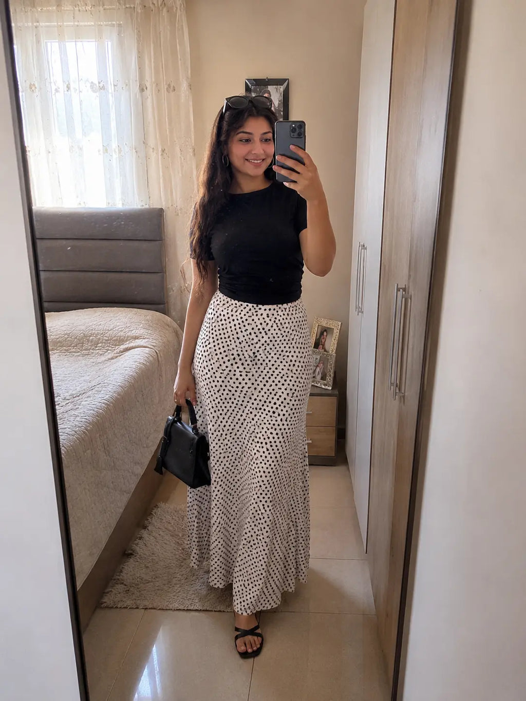 Ensemble Robe & Crop Top